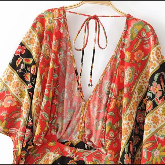 “Zaylee” Gypsy Cutout dress - Picture 14 of 16